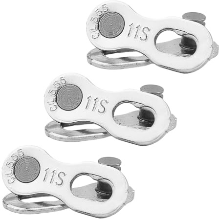 3 Pairs 11 Speed Chain, Quick Release Bicycle Chain Link Connector For Mountain Bike Chain And Single Speed Chain
