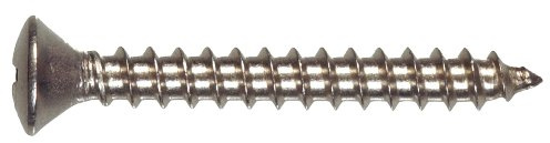 The Hillman Group 823622 Stainless Steel Oval Head Phillips Sheet Metal Screw, 6-Inch x 3/4-Inch, 100-Pack