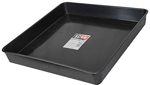 Scan SCASCTRAY28 28 Litre (6.1gal) Drip Tray / Garden Tray 60 x 60 x 7 cm (24 Inch)