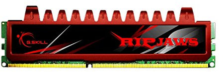 G.Skill F3-8500CL7S - Memoria RAM de 4 GB (DDR3, 1066 MHz, 240-pin), Rojo