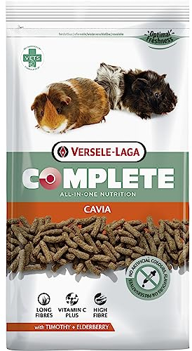 VERSELE-LAGA - Complete Cavia - Pienso extrusionado Todo en uno Rico en Fibra para cobayas - 1,75kg