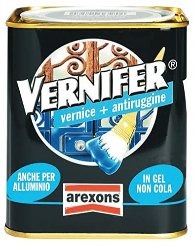 NEXTRADEITALIA VERNICE E ANTIRUGGINE VERNIFER BRILLANTE GRIGIO SCURO ML 750 COLORE 4876 CARTOMATICA Confezione da 1PZ