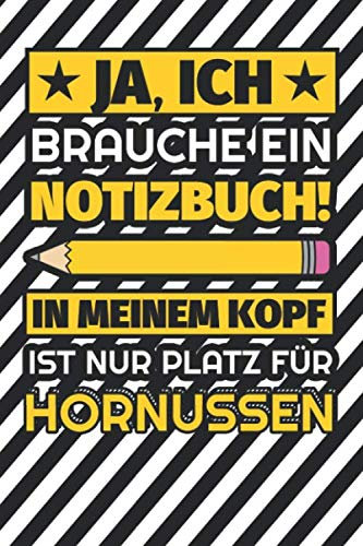Notizbuch liniert: Ja, ich brauche ein Notizbuch. In meinem Kopf ist nur Platz für Hornussen