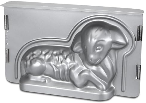 Städter we love baking Osterlamm 3D Backform, hochwertige Antihaftbeschichtung, 36x22x9,5 cm, PFAS-frei, nicht spülmaschinengeeignet
