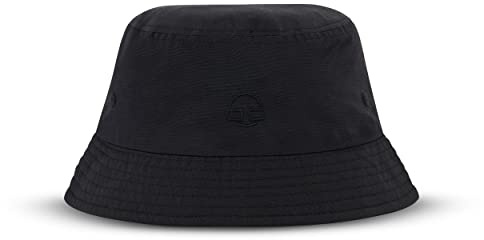 Johnny Urban Fischerhut Herren & Damen Schwarz - Bob - Anglerhut für Sommer Festival Urlaub - L/XL - Stylischer Bucket Hat aus Baumwolle - Hut mit eingenähtem Schweißband