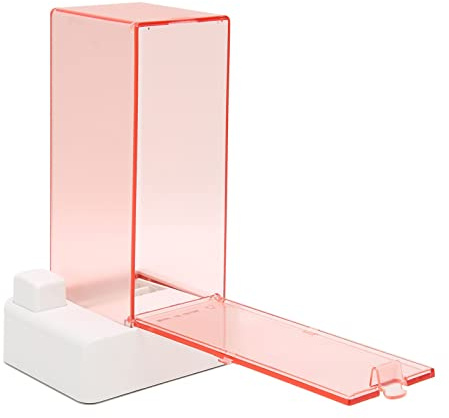Support de Tampon de Coton Automatique, Distributeur Automatique de Tampon de Coton, Support de Tampon de Démaquillant en Coton Cosmétique à Pression Carrée pour Lingettes à