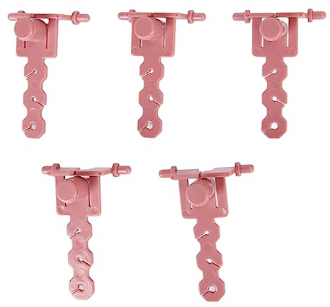 Hztyyier 5 Pezzi Tenditori per Macchine per Maglieria Ergonomici Antiaderenti Tenditori in Plastica Durevoli Accessori di Ricambio per Adattatori per Cucire