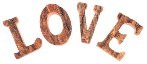 Ciieeo 1satz Vintage Holzbuchstaben Love Dekoration Rustikale Buchstaben Für Hochzeiten Heimdekoration Und Fotografie Für Geschenkideen Und Besondere Anlässe