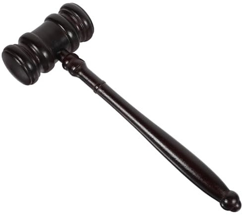 Toyvian Richter Holzhammer Für Versteigerung Richterhammer Gerichtshammer Hammer Für Versteigerung Multifunktionshammer