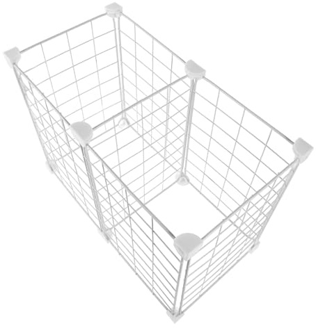 PRETYZOOM Divisorio Per Congelatore Cestello Organizer in Filo Metallico, Contenitore Per Congelatore Orizzontale, Isolamento Aria Fredda e Ottimizzazione Spazio Per Congelatori Domestici