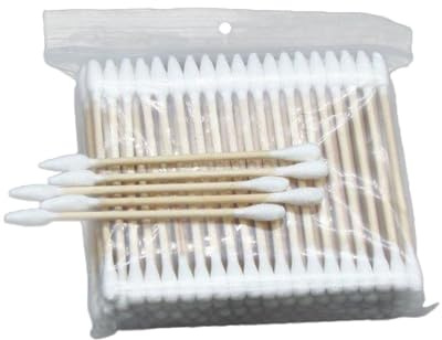 HAPINARY De Algodón Multifunción Para Maquillaje y Limpieza, 400 Unidades, Doble Punta (redonda y Puntiaguda), Para Cuidado Personal y Belleza