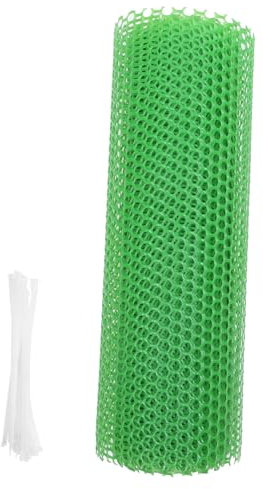 Happyyami 1 Set recinzione del giardino penne animaletti rete recinzione plastificata recinzione per piante rete per per pollaio al di fuori rete per gatti recinzione in plastica