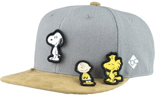 Bavarian Caps Cap Peanuts Transformer dunkelgrau