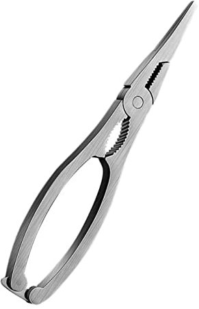 VICASKY 1pezzi Cracker per Mare in Acciaio Strumento per Aprire Granchi e Aragoste Forbici per Crostacei Resistente e per Uso