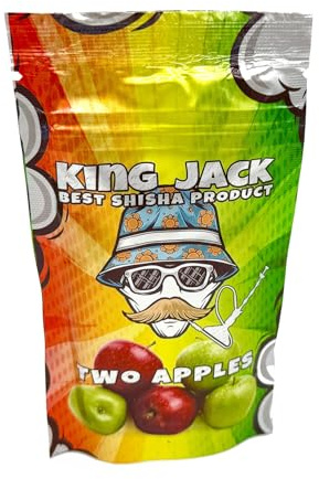 King Jack - Sapore narghilè Doppia Mela - Two Apples - accessorio shisha
