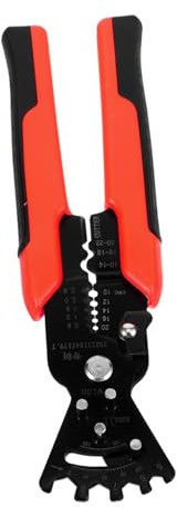 POPETPOP Pelacables Multifunción Cortador y Crimpadora Profesional Alicate para Doblar Cables Herramienta Eléctrica para Electricistas Uso