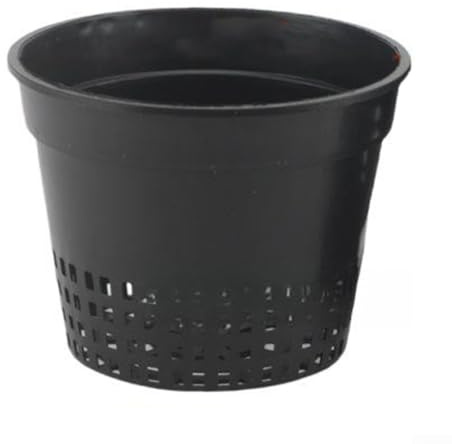 Lot de 12 pots de culture hydroponique sans sol de 15 cm de large pour plantes de jardin et d'étang