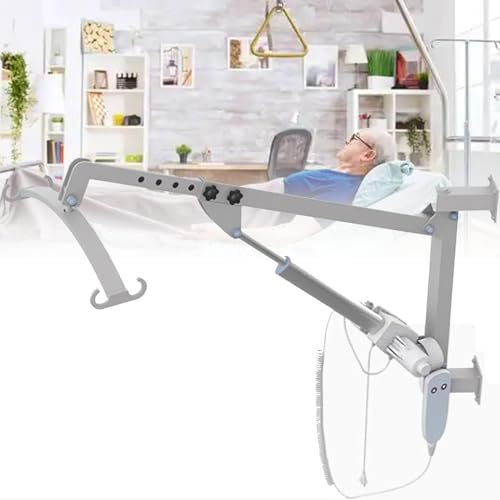 Elderly Transfer Hoist, Electric Patient Lift for Disabled, Multifunctional Wall-mounted Assist Device