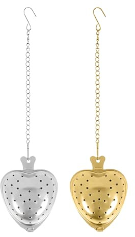 Infusor de bola de té, 2 Piezas, coladores de té para té suelto, Reutilizable y fácil de limpiar, filtro de té de malla fina, Ideal para teteras, tazas y tazas, gran regalo para los amantes del té