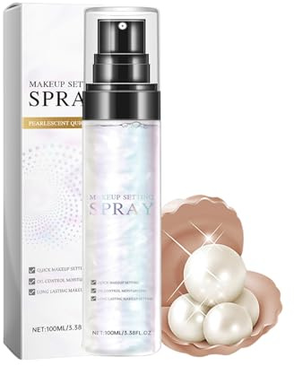 Spray de Finition du Visage Non Gras à Absorption 100ml | Spray Fixateur de Finition du Visage Pour Mariage Rencontres Rassemblement Scène Trajet Femmes Mère Épouse