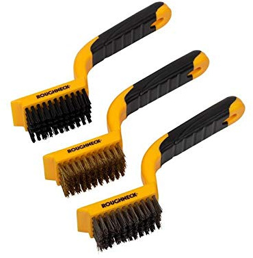 Roughneck 52012 Grande brosse métallique Lot de 3 (Import Grande Bretagne)