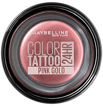 MAYBELLINE New York Tattoo 24H Sombra de Ojos, Tono n65 Pink Gold, 3.5 g (Paquete de 1)