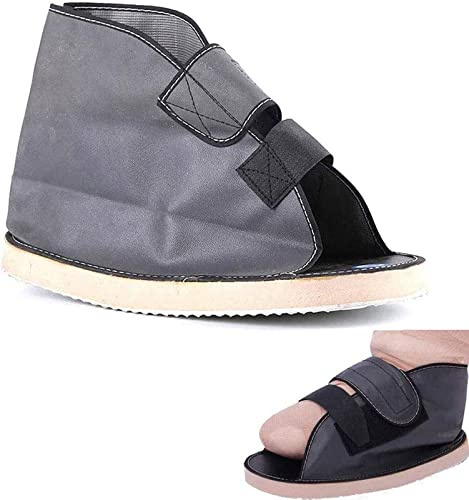 CUSMA Scarpa Post-Operatoria per Piede O Dito Rotto, Scarpa da Passeggio con Punta Arrotondata per Frattura del Piede, Stivale da Passeggio Medico/Chirurgico per Il Recupero della Frattura