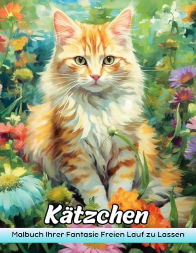 Kätzchen Malbuch: Kitty Malvorlagen - Charmante Kätzchen Für Den Katze Spaß