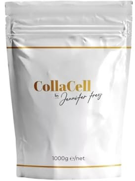 Reines Collagen Pulver 1000g (1,0 KG) - Hochdosiert & Geschmacksneutral Kollagen Hydrolysat Pulver, Peptid Typ 1 & 3 - Kollagen Peptide - Made in Germany
