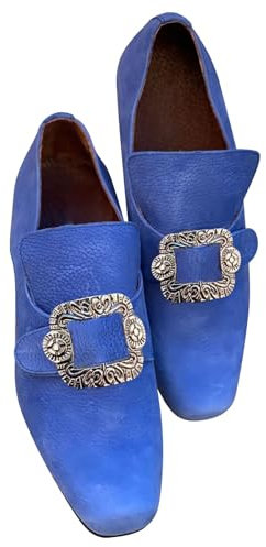Kunstleder-Halbschuhe für Damen, Schnallenriemen, breite Passform, bequeme Anzugschuhe, einfache Eigenschaften, einfarbig, flache Schuhe, leicht, zum Hineinschlüpfen, weiche Unterseite, niedriges