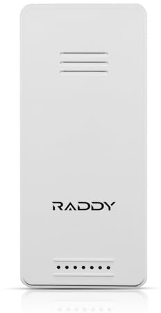 Raddy R8 - Sensore radio per interni ed esterni, per stazione meteo domestica WF50T, WF50V