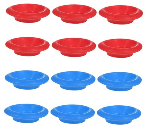 SMASOLO Juntas De Sellado Oscilantes para Botellas De Vidrio 12 Piezas Plástico Diseño a Prueba De Fugas Uso para Botellas De Cerveza Refrescos y Zumo Reemplazo Práctico