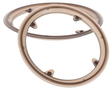 Ciieeo 2 Pièces Protection Chaîne Vélo Cache Plateau Résistant Plastique Garde Plateau VTT Compatible Multiples Plateaux Facile à Installer Protection Intégrale du Pédalier
