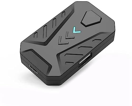 Fpreeza Keyboard and Mouse Converter Portable Mobile Gaming Keyboard Mouse Converter Adapter for Android Phone(Does not Support Ios System)
