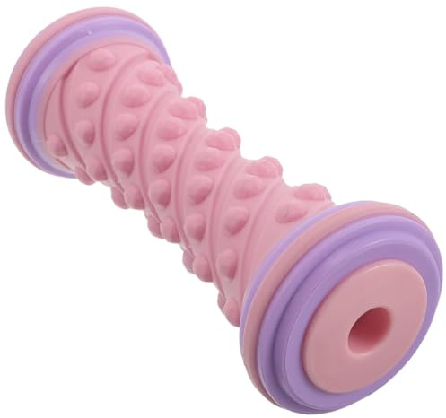 DIYEAH Rouleau de Massage Ergonomique 17,3 Cm pour Fascia Plantaire et Mollets – Rouleau de Relaxation Musculaire pour Jambes, Masseur de Voûte Plantaire Compact pour Massage Pieds