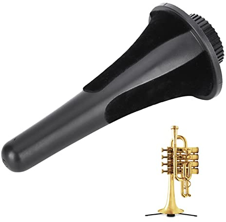 Picysa Treppiede Regolabile Pieghevole Portatile per Clarinetto per Musicisti in Nero, Lega Resistente, Design Compatto, 1 unità