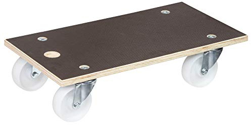 WAGNER Carrello da trasporto MM 1111 I 57,5 x 30 cm - per scatole pesanti e mobili I portata 400 kg I foro di trasporto I superficie antiscivolo I certificato FSC® - 20111101