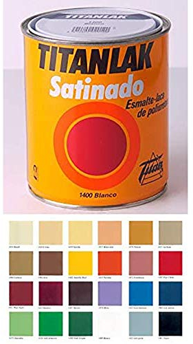 Titanlak Esmalte Laca sintética Satinado Blanco 375 ml