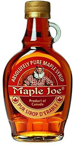 Maple Joe- Sirop d'érable- Idéal pour les crêpes . Gaufres et crêpes - 250 grammes