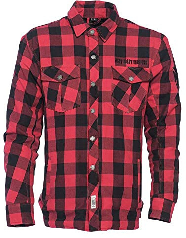 West Coast Choppers Motorrad Hemd Dominator Red-XXL