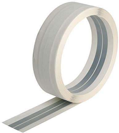 Semin– Bande Armée pour Angles Sortants en Plaques de Plâtre - Finition Invisible - Papier & Acier - Rouleau 12,5 m