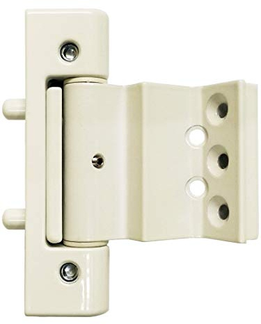 Mila Ideal Euro Rebate Door Hinge White 22mm Leg 13mm Axis