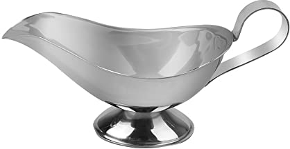 TOMYEUS Bote De Salsa Ensalada de Frutas Vestido de Pimienta Negra Salsa Cocina Herramienta de hogar Herramienta Occidental Jugo Barco Barra de Barra Herramienta Salsera (Color : 3 Ounces 80 ml)