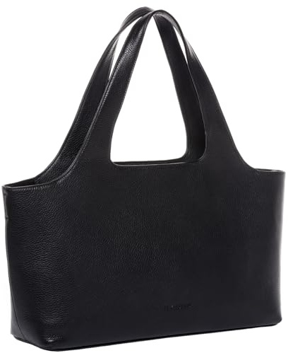 FEYNSINN große Handtasche mit langen Henkeln echt Leder - Shopper NEA L - Schultertasche Damentasche - Ledertasche Damen handgefertigt