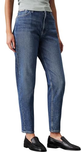 Calvin Klein jeans dam MOM Jean J20J224514 avsmalnande, denim (denim mörk), 31W/28L, Denim (denim mörk), 31W x 28L