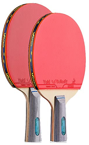 XaEjNzwDT Palas Ping Pong Ping Pong Set de Ping Pong Raqueta de campeón, Palas y Pelotas de Tenis de Mesa portátiles, Paleta de Ping Pong para Juego de Raqueta de Tenis de Mesa para Adultos(Color:A2