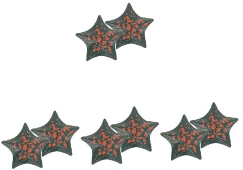 VICASKY 8pcs Decorative Sea Star Toy for Boy Girl Realistic Ocean Animal Models for Bedroom Aquarium Decor Lightweight and Safe Material for Boy Girl Learning and Play