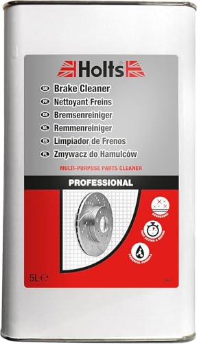 Parts Panel Holts Professional Brake & Parts Cleaner 5L | Fast Drying Solvent for Brake Discs Drums Calipers and Automotive Components