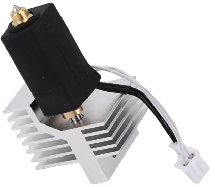 Fafeicy Keramik-Hotend-Kit, Keramik-Heizelement, Keramik-Hot-End für Carbon 3D-Drucker mit 0,4 Mm Gehärteter Stahldüse, Oxidiert
