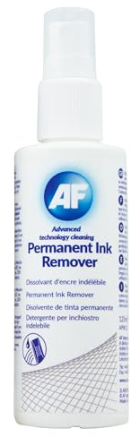 AF Permanent Ink Remove Spray for Permanent Marker or Pen from Whiteboards - 125ml
